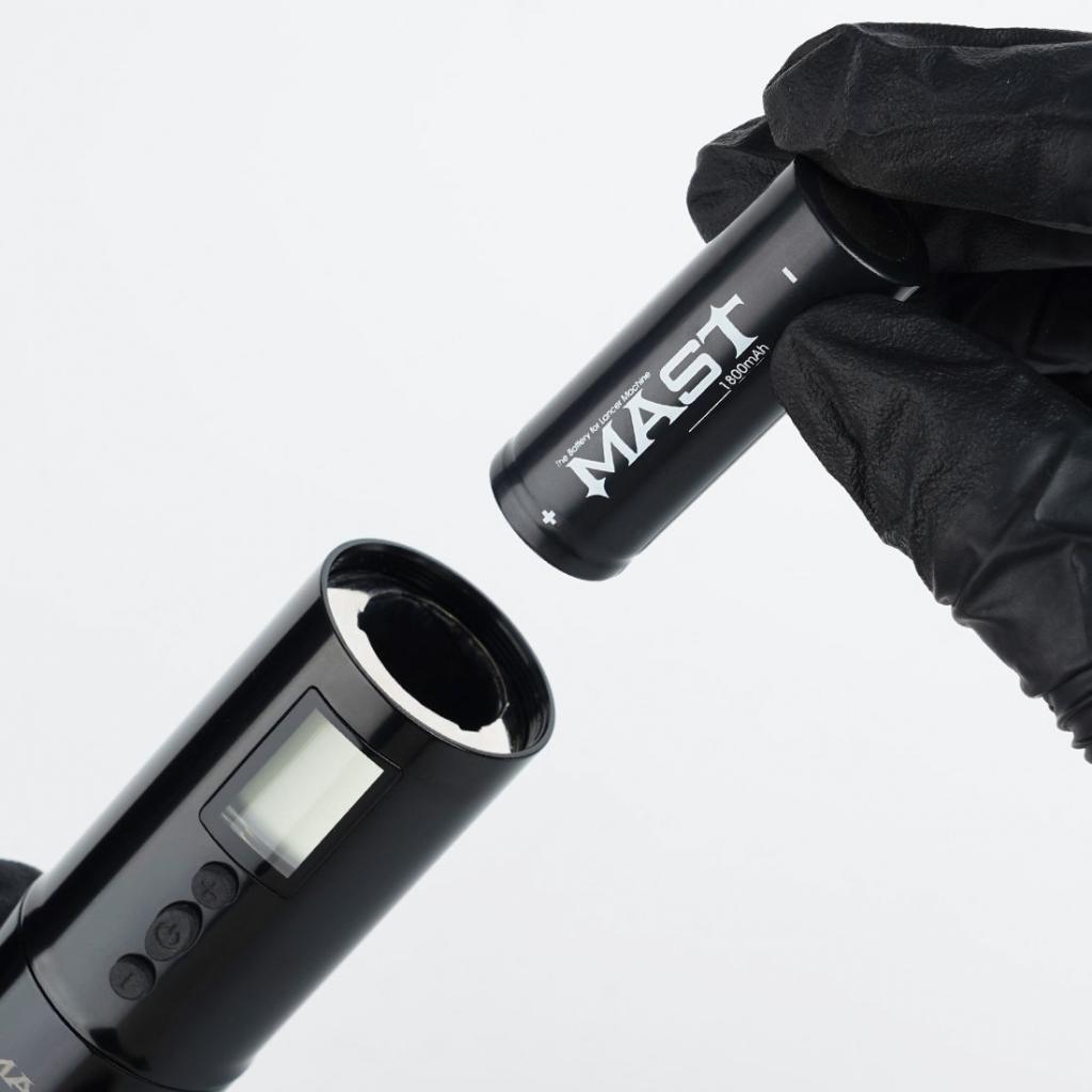 Mast Lancer Készlet - Vezeték Nélküli Tetováló Pen - 50 darab Mast Pro Tűmodullal - Ajándék Bandázzsal