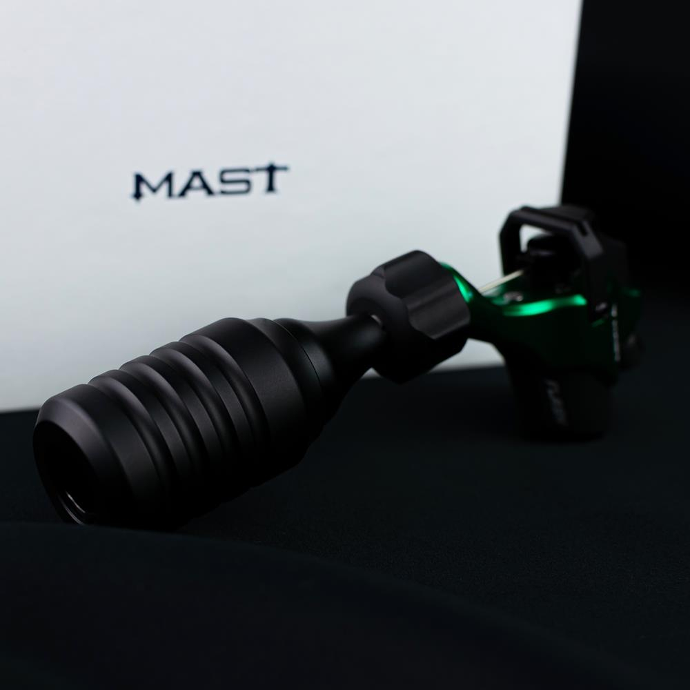 Mast Flash - Forgómotoros Tetováló Tollgép - Dragonhawk - RCA csatlakozással - Zöld