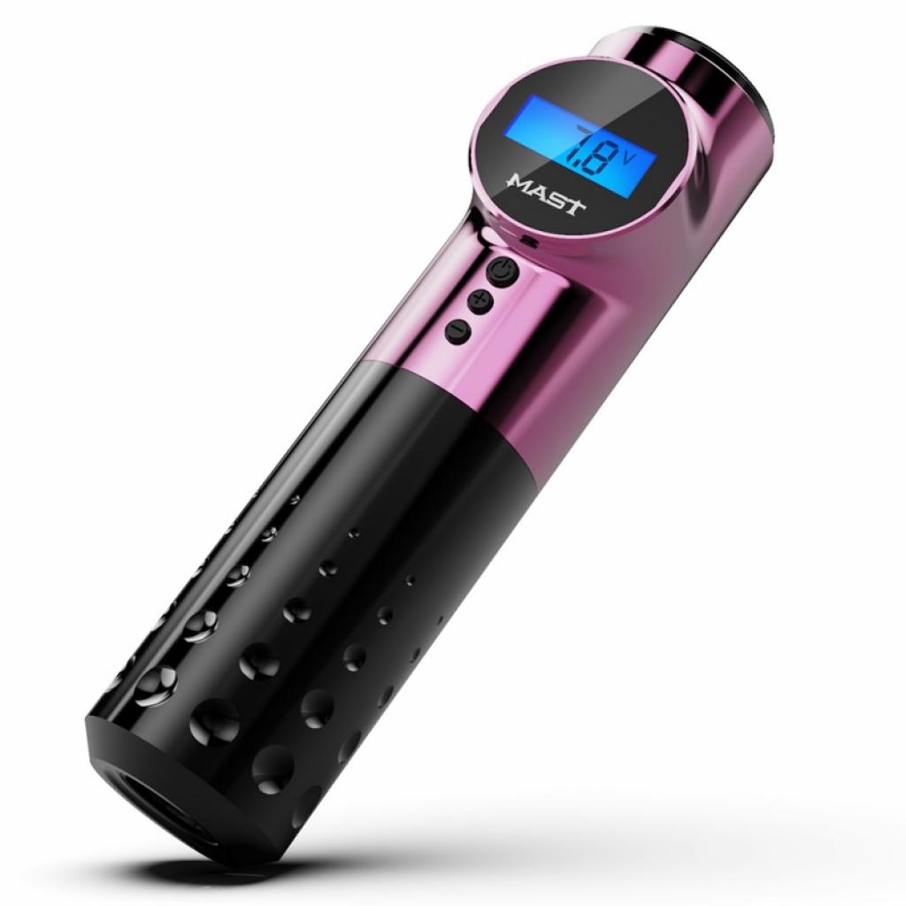 Mast Archer - Vezeték Nélküli Akkumulátoros Pen Tetoválógép - Dragonhawk - Pink