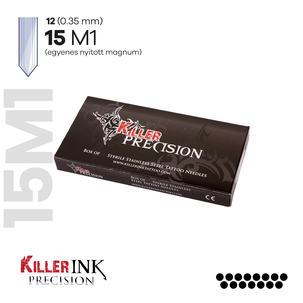 15M1 Nyitott Magnum PRECISION Tű - Prémium - /50 Darab/