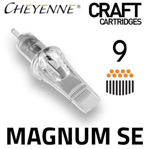 09SE Félköríves Magnum Satír - CHEYENNE Craft Tűmodul - /5 Darab/