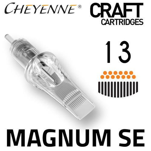 13SE Félköríves Magnum Satír - CHEYENNE Craft Tűmodul - /5 Darab/