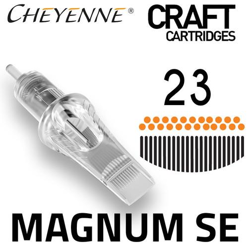 23SE Félköríves Magnum Satír - CHEYENNE Craft Tűmodul - /5 Darab/