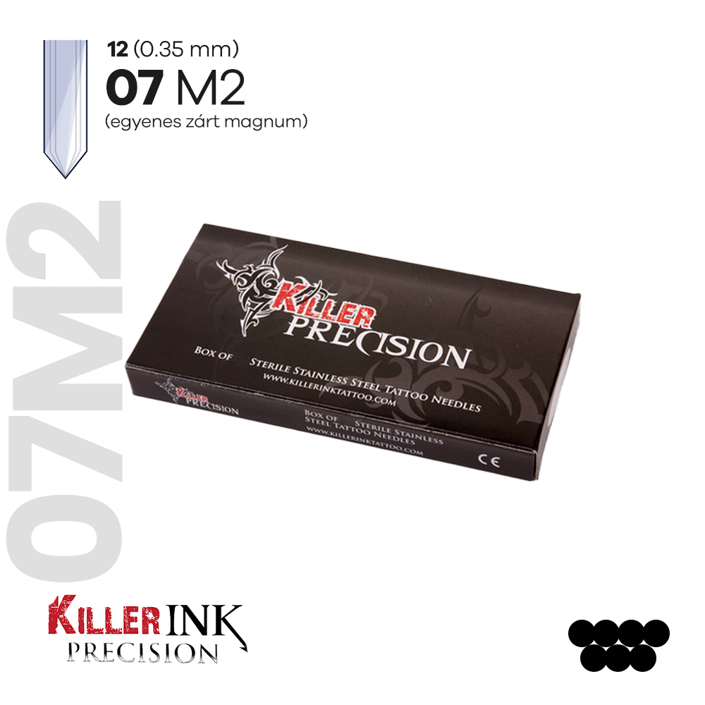 07M2 Zárt Magnum PRECISION Tű - Prémium - /50 Darab/