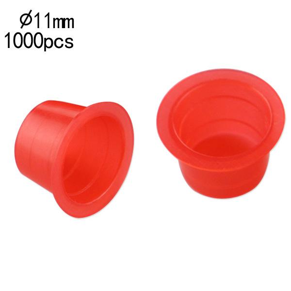 11mm-es /50db/ Piros színű Tintatartó kupak