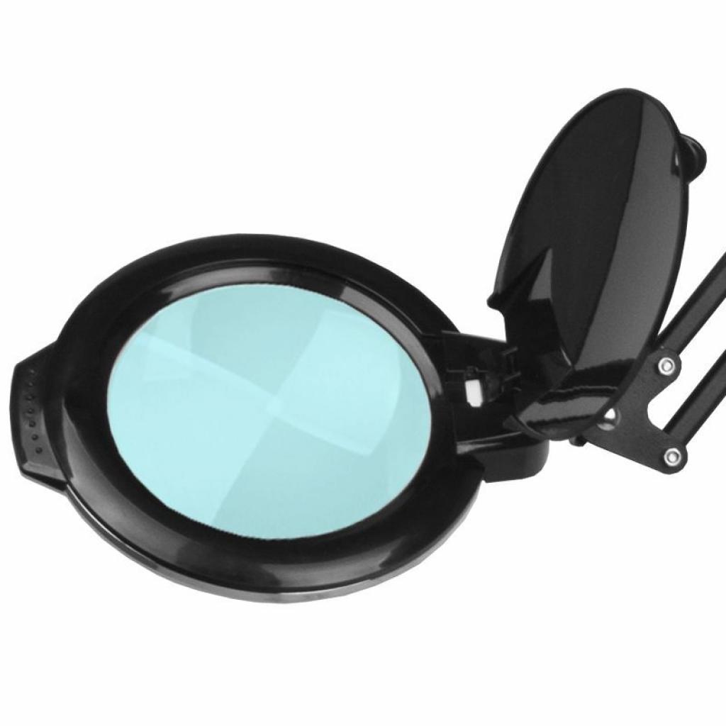 LED-es Állítható szárú Nagyítós Lámpa /Fekete/ - 8013/6