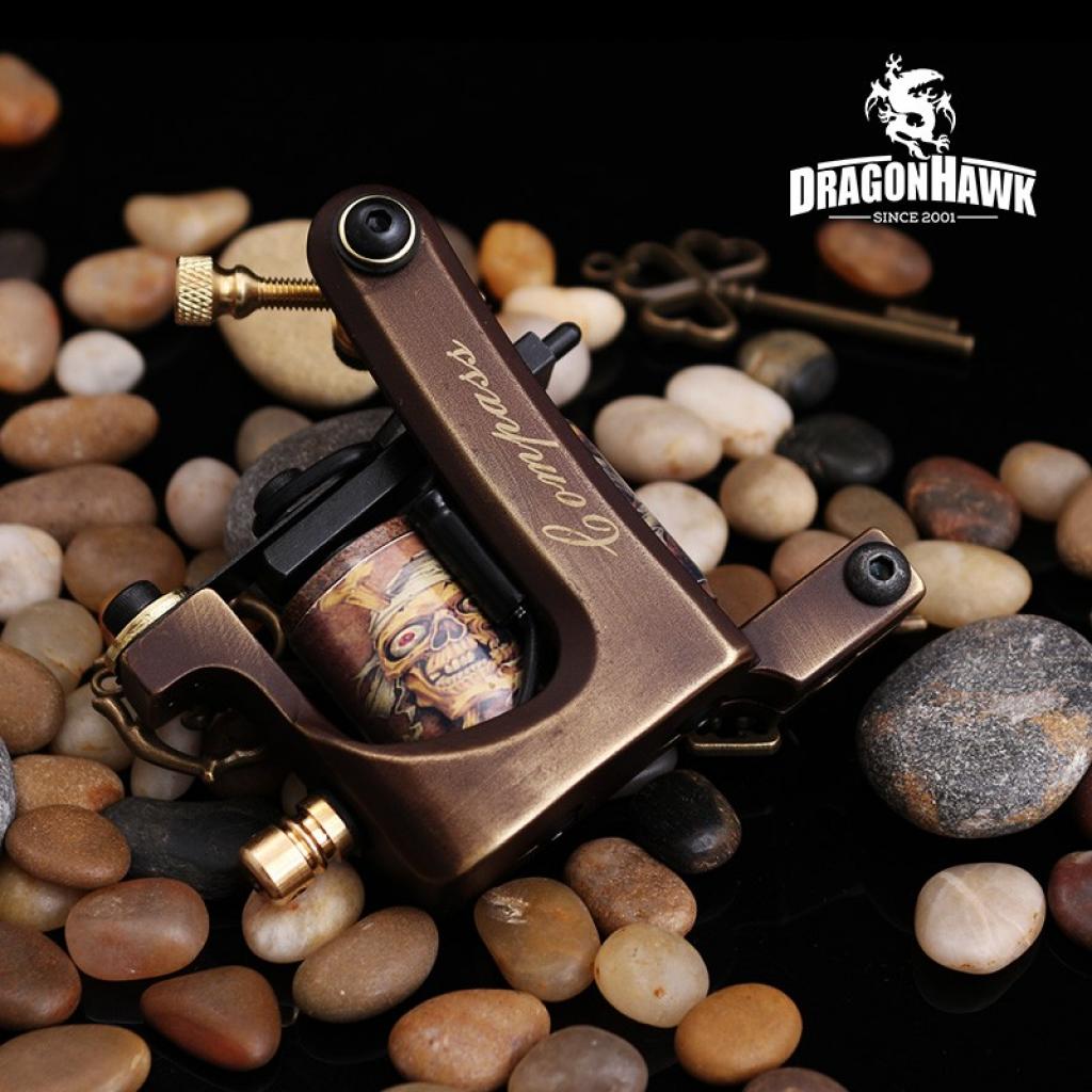 DRAGONHAWK WQ3028 /Sárgaréz/ Compass Árnyékoló Tetoválógép