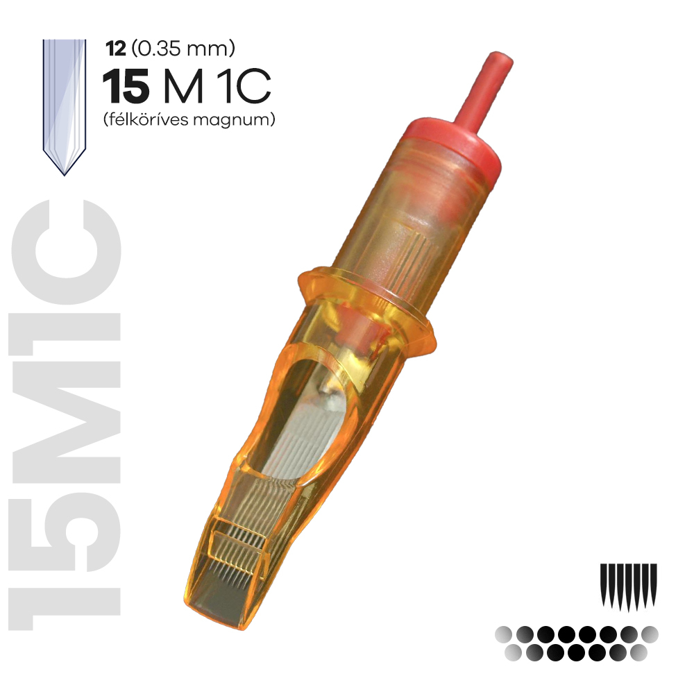 1215M1C (5DB)- Félköríves Magnum SIRIUS ULTIME - Tűmodul (RM)  0.35mm