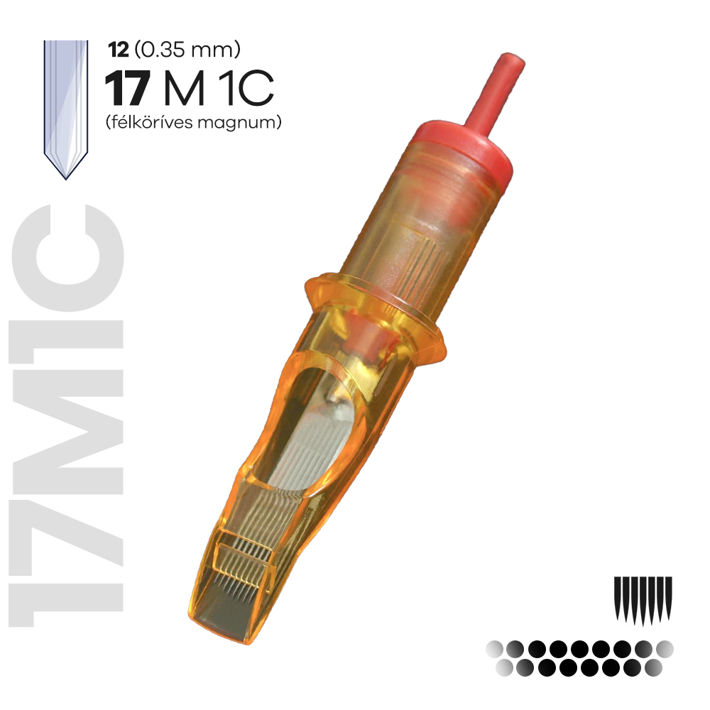 1217M1C (5DB)- Félköríves Magnum SIRIUS ULTIME - Tűmodul (RM)  0.35mm