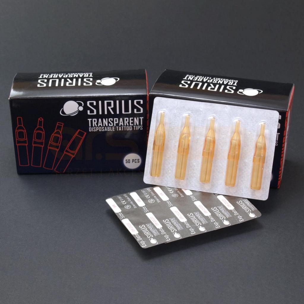 09RT - SIRIUS - Műanyag Csőr (eldobható) - 50db - Narancssárga