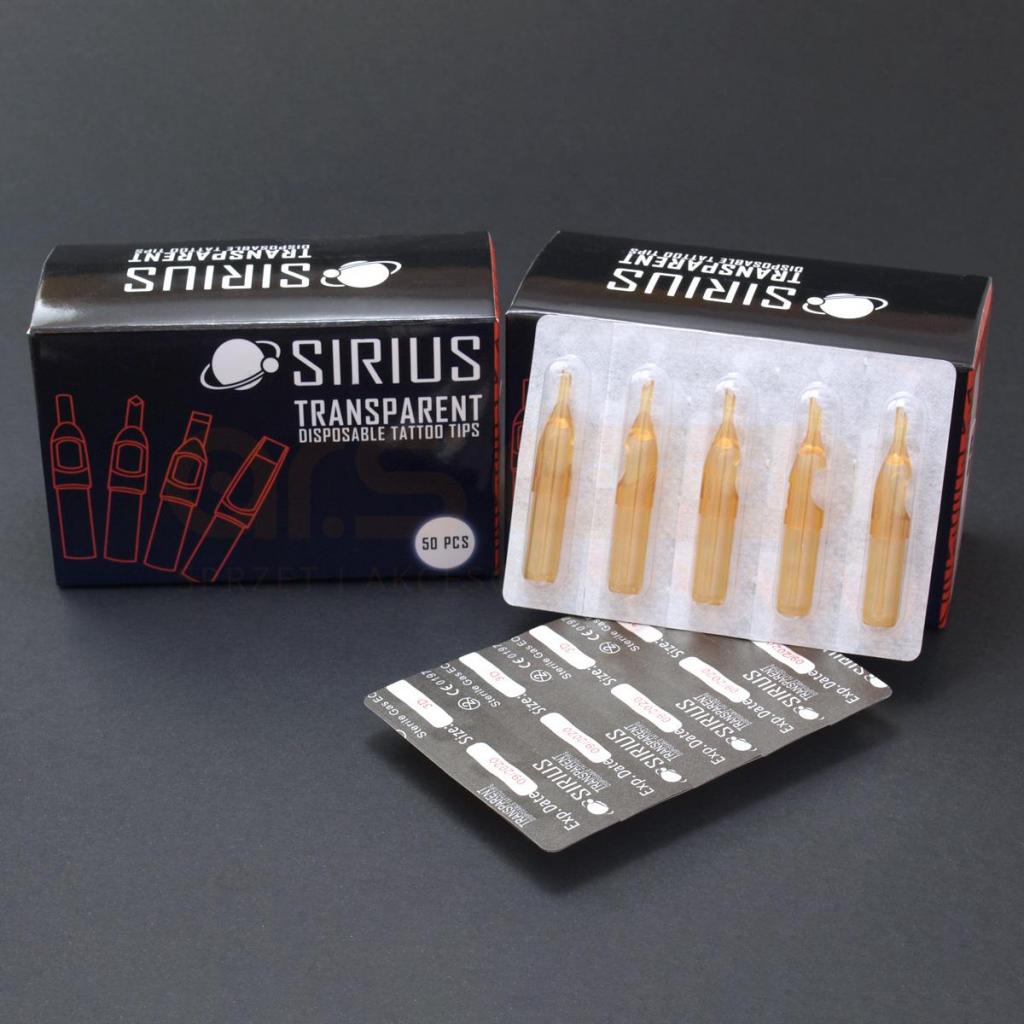 03DT - SIRIUS - Műanyag Csőr (eldobható) - 50db - Narancssárga