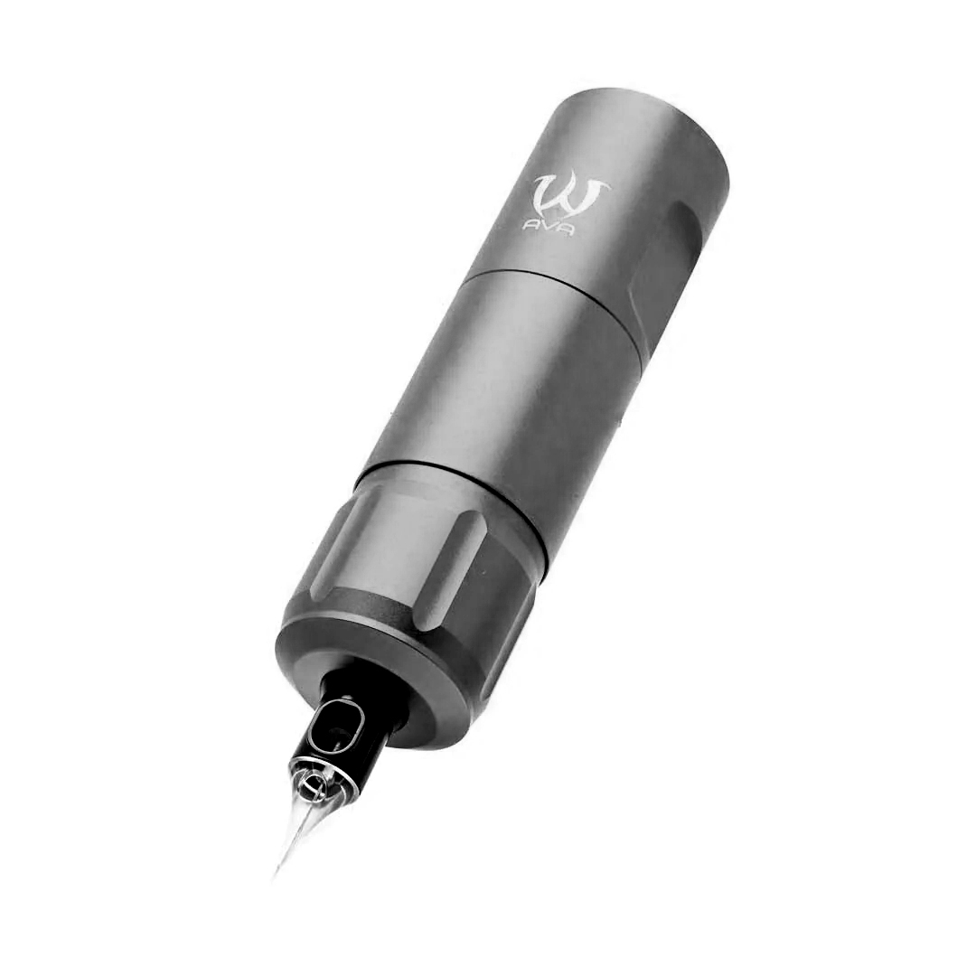 AVA GT EP7+ - Metál Szürke - Pen Tetoválógép - Vezetéknélküli - Akkumlátoros (3.5mm)