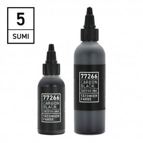CARBON BLACK (fekete) tetováló festék Sumi 06 - 50 ml (REACH kompatibilis)