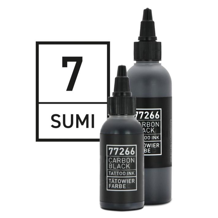 CARBON BLACK (fekete) tetováló festék Sumi 05 - 50 ml (REACH kompatibilis)