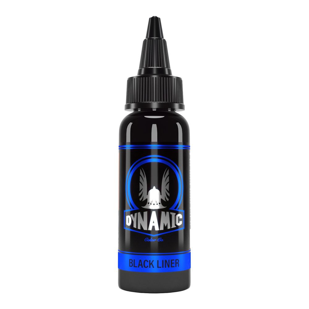 Dynamic (Viking Ink széria) - Tetováló festék - Black Dynamite - Fekete - 30 ml (REACH SZABVÁNY)