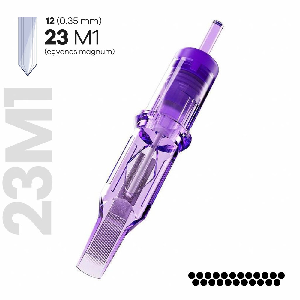 1223 MAST PRO (Nyitott MAGNUM - M1) - Tetováló tűmodul (0.35mm) 5 darab