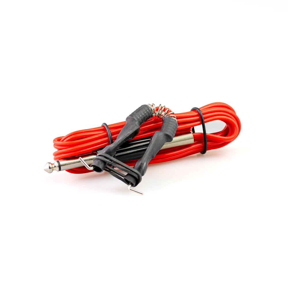 Clip Cord Kábel - 2 m - Piros - Erősített szilikon