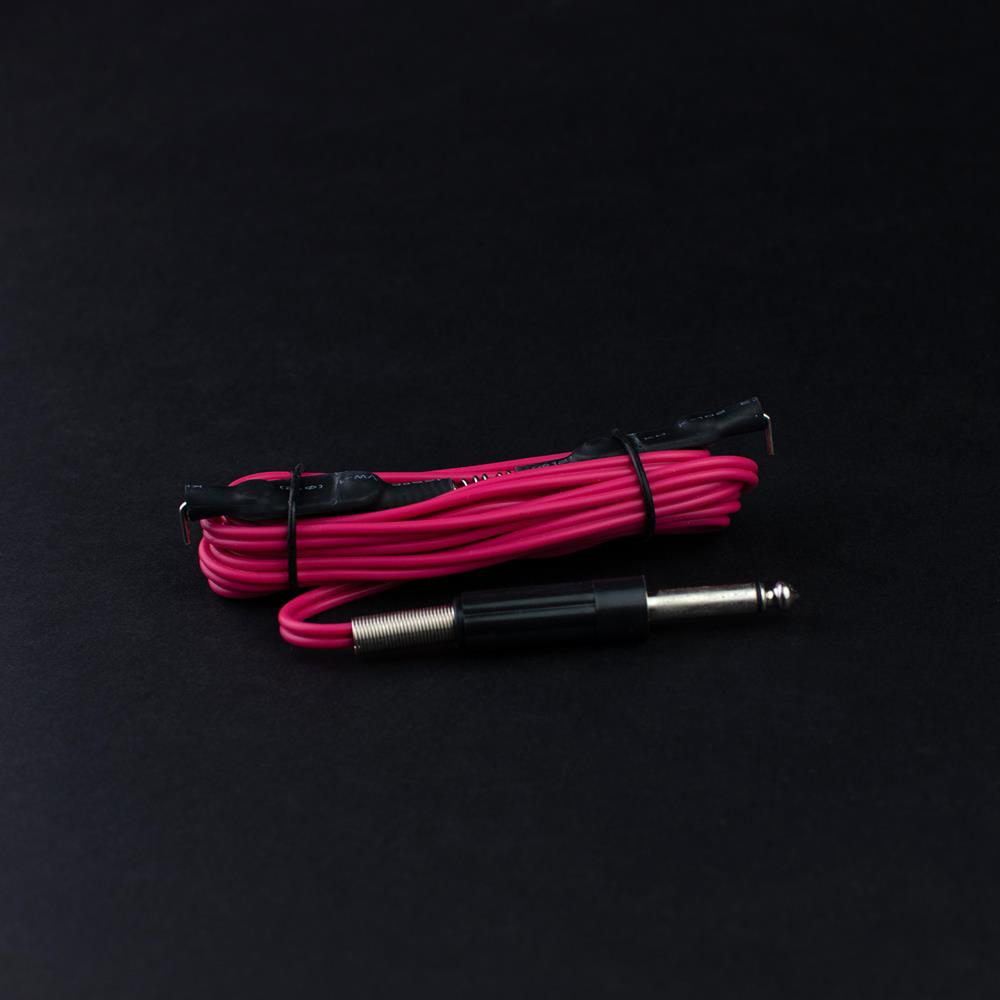 Clip Cord Kábel - 2 m - Pink - Erősített szilikon