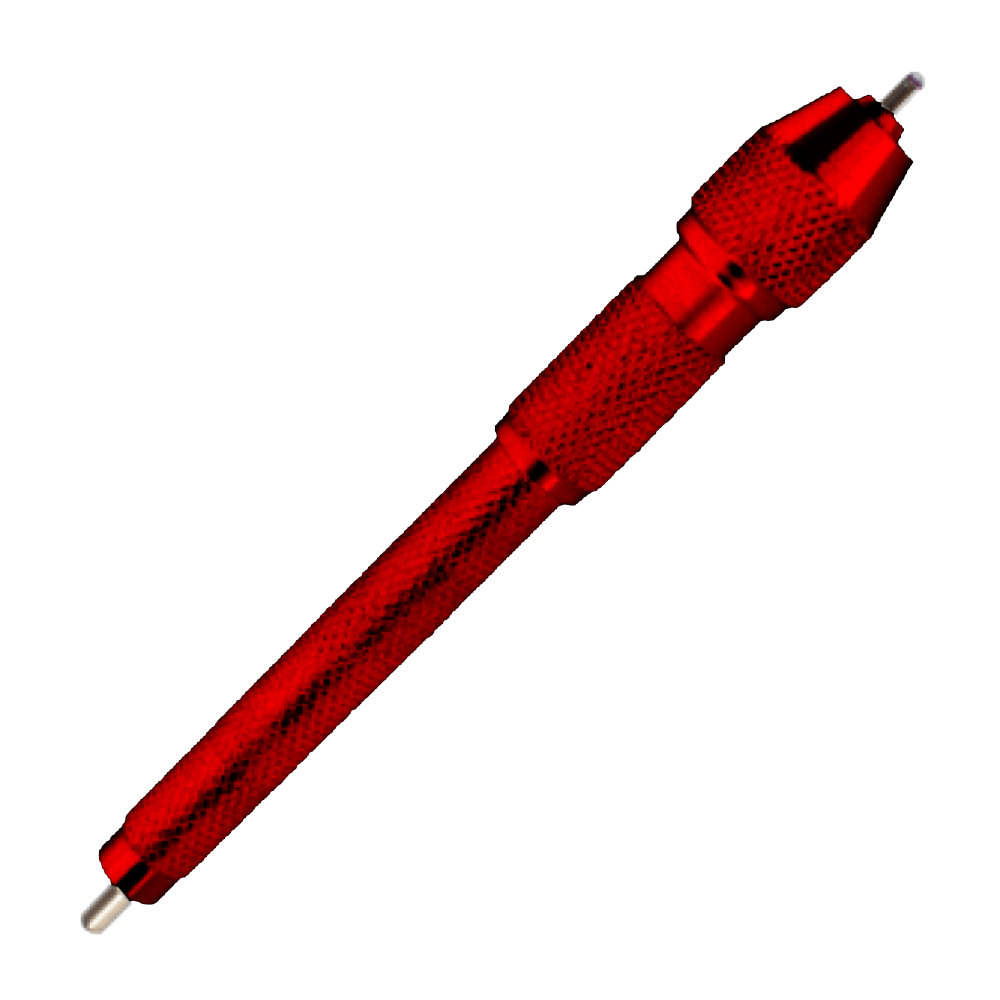 Bőrjelölő toll markolat - Piros - Prémium