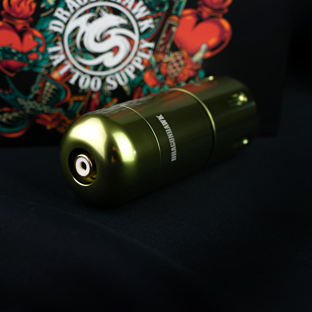 DRAGONHAWK - Tetoválógép toll - Zöld