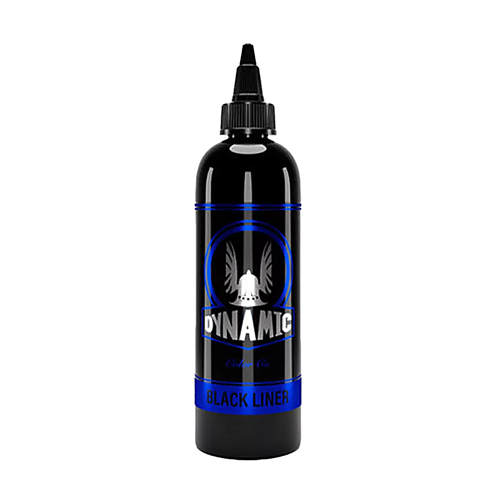 DYNAMIC VIKING INK - 120 ml - Tetoválófesték /Fekete/ - Black Liner (REACH Szabvány)