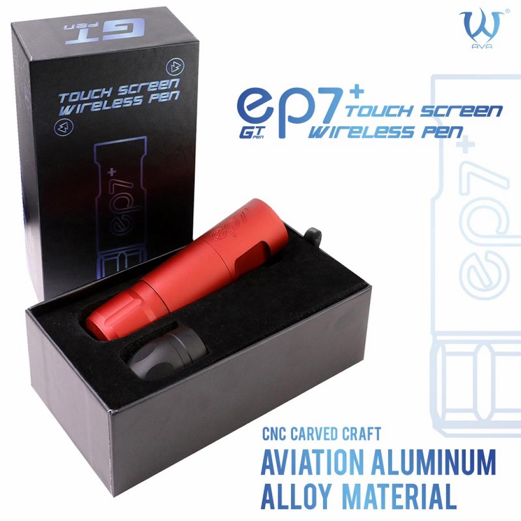 AVA GT EP7+ - Piros - Pen Tetoválógép - Vezetéknélküli - Akkumlátoros (4.2mm)